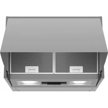 Bosch Serie 2 DEM66AC00 Απορροφητήρας Ημιενσωματωμένος (εξολκυόμενος) Ανοξείδωτο χάλυβα 625 m³/h
