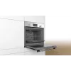 Bosch Serie 2 HBF133BR0 Φούρνος 66 L Μαύρο, Ανοξείδωτο χάλυβα
