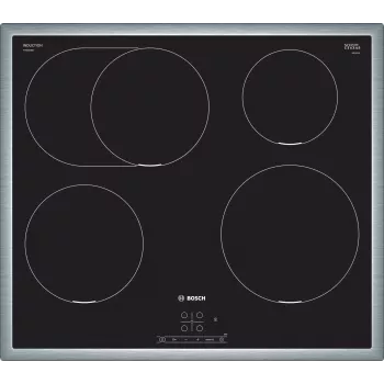 Bosch Serie 4 PIF645BB5E Εστία Μαύρο Εντοιχιζόμενη 60 cm Επαγωγική εστία 4 Ζώνη(-ες)