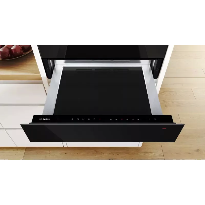 Bosch Serie 8 BIC7101B1 Συρτάρι θέρμανσης 20 L 12 Σερβίτσια Μαύρο