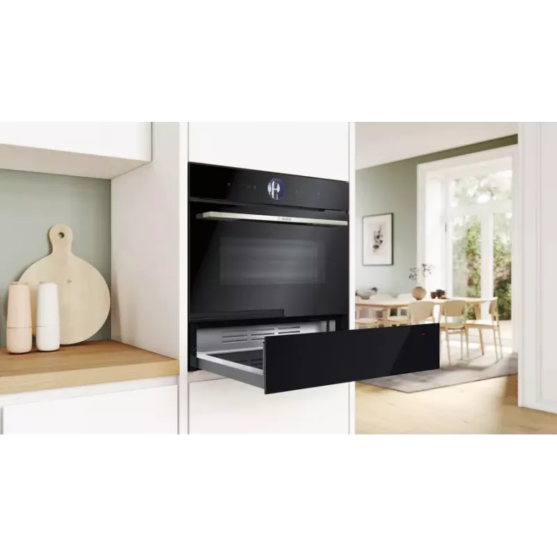 Bosch Serie 8 BIC7101B1 Συρτάρι θέρμανσης 20 L 12 Σερβίτσια Μαύρο