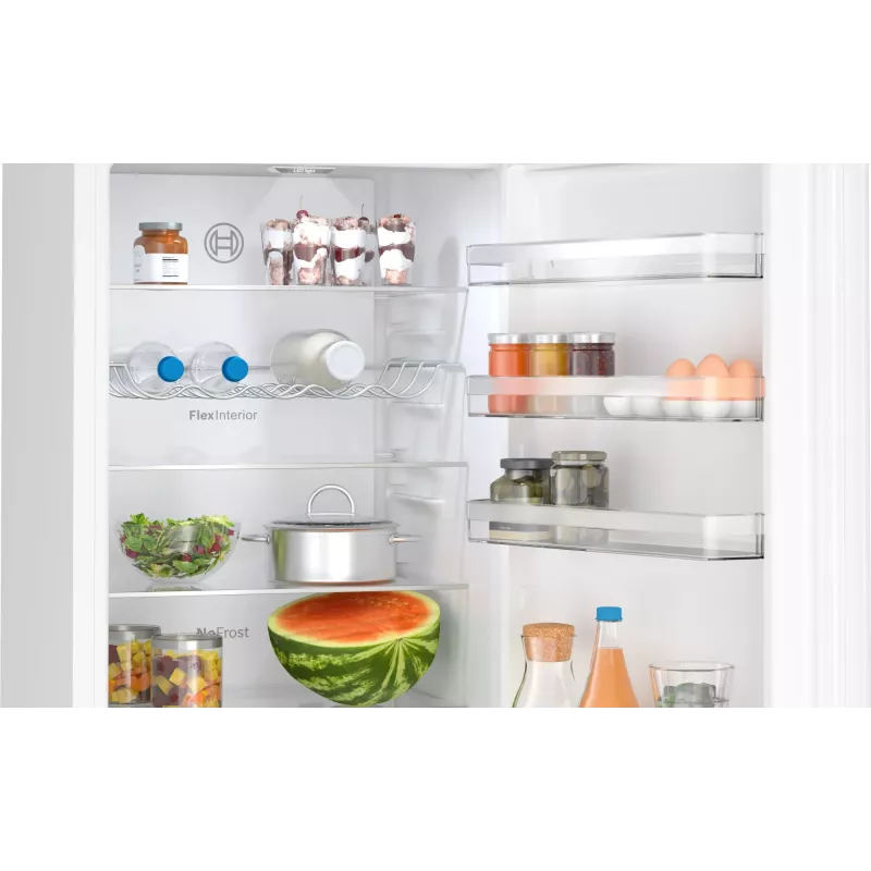 Bosch Serie 4 KGN392WCF Ψυγειοκαταψύκτης Ελεύθερος 363 L Λευκό