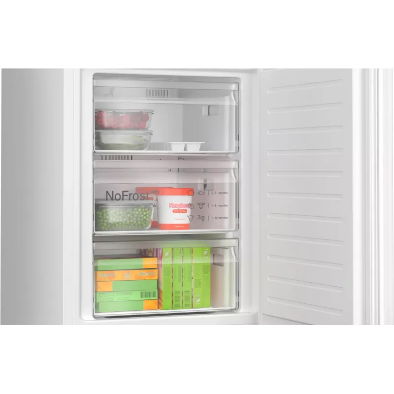 Bosch Serie 4 KGN392WCF Ψυγειοκαταψύκτης Ελεύθερος 363 L Λευκό