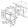 Bosch Serie 4 SPI4HMS49E Πλυντήριο πιάτων Ημιεντοιχιζόμενο 10 σερβίτσια