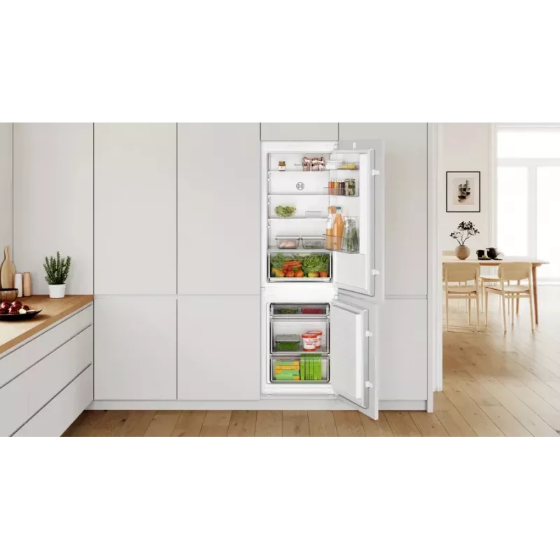 Bosch Serie 2 KIV865SE0 Ψυγειοκαταψύκτης Εντοιχιζόμενος 267 L Λευκό