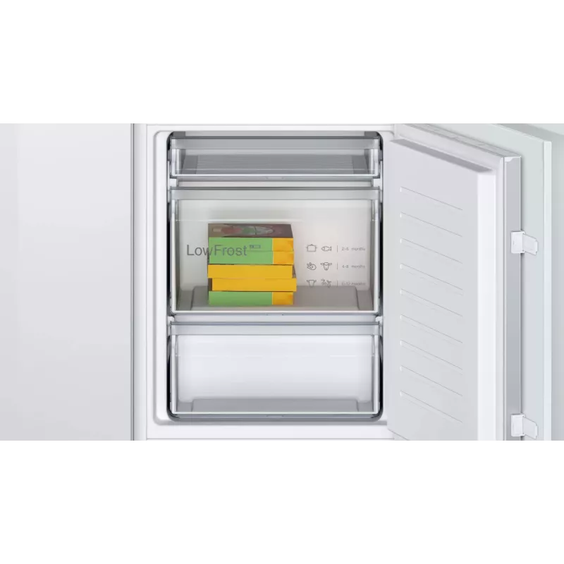 Bosch Serie 2 KIV865SE0 Ψυγειοκαταψύκτης Εντοιχιζόμενος 267 L Λευκό