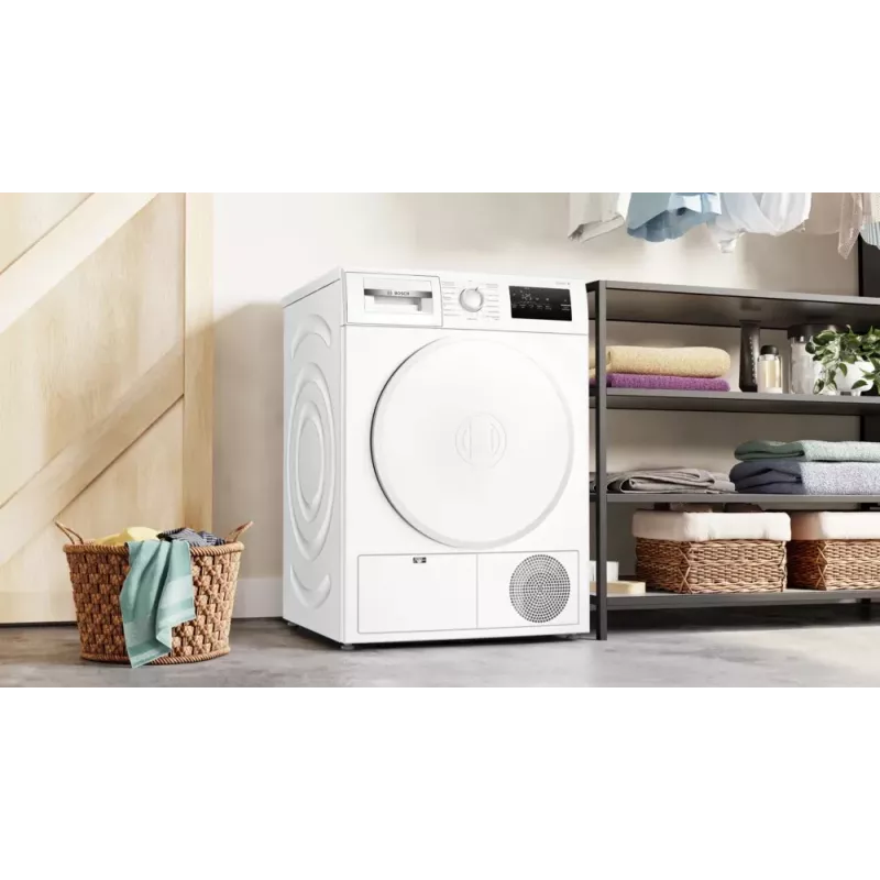 Bosch WTH83004 Στεγνωτήριο ρούχων Ελεύθερο μπροστινής φόρτωσης 8 kg Λευκό