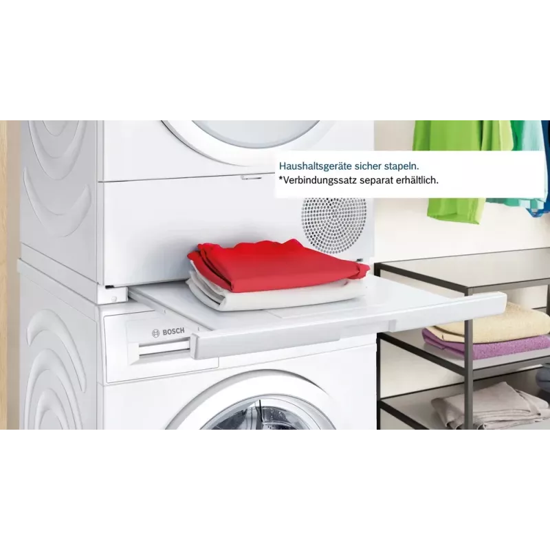 Bosch WTH83004 Στεγνωτήριο ρούχων Ελεύθερο μπροστινής φόρτωσης 8 kg Λευκό