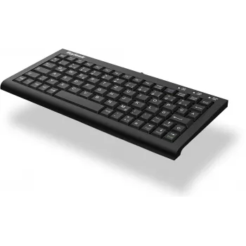 KeySonic ACK-3401U (UK) Πληκτρολόγιο Home USB QWERTY UK-Αγγλικά Μαύρο