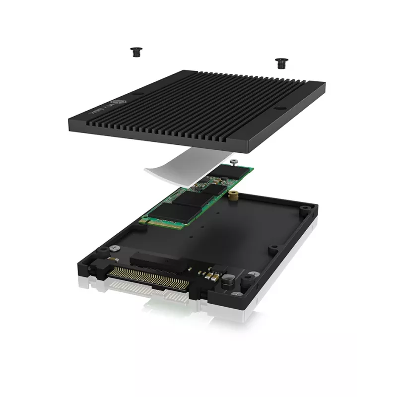 ICY BOX IB-M2U04 Θήκη SSD Μαύρο 2,5 ίντσες