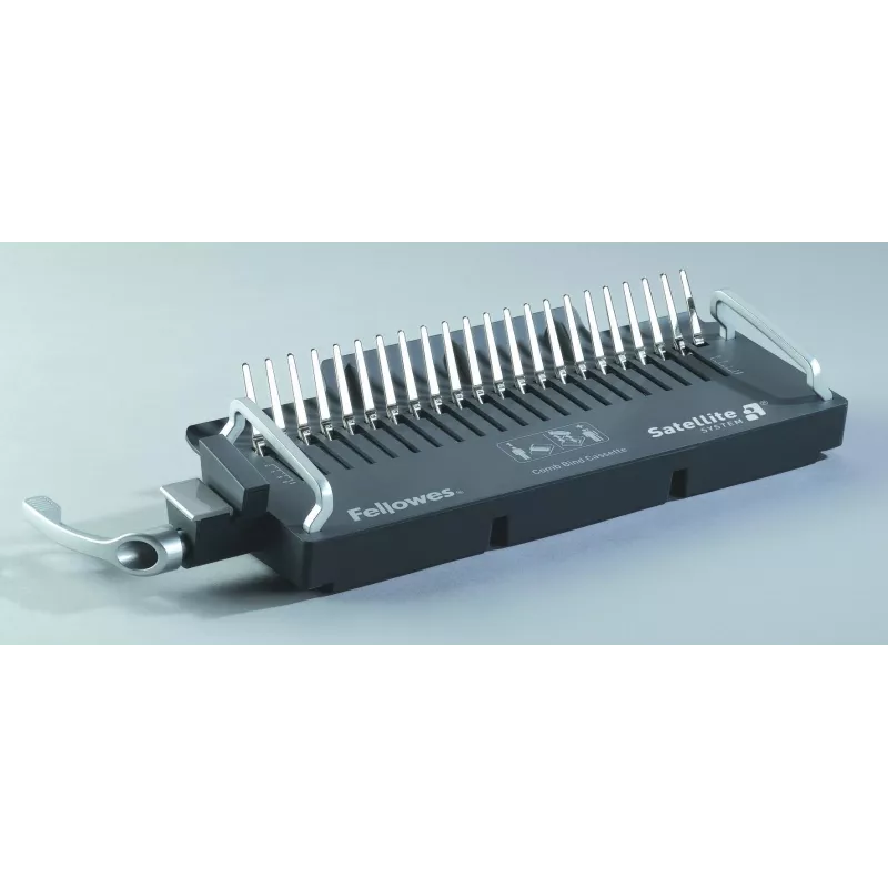 Fellowes Galaxy E Μηχάνημα βιβλιοδεσίας Comb 500 φύλλων Μαύρο, Ασημί