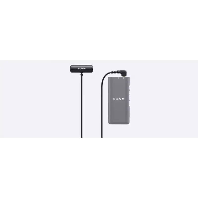 Sony ECM-LV1 μαύρο μικρόφωνο lavalier/κλιπ
