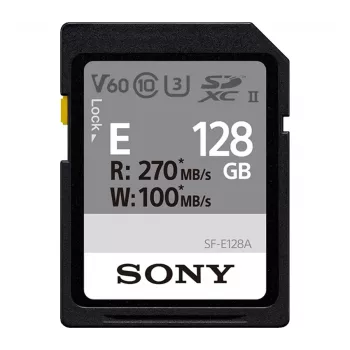 Κάρτα μνήμης SDXC Sony 128 GB UHS-II U3 V60 (SFE128A.AE) 300 MB/s ανάγνωση