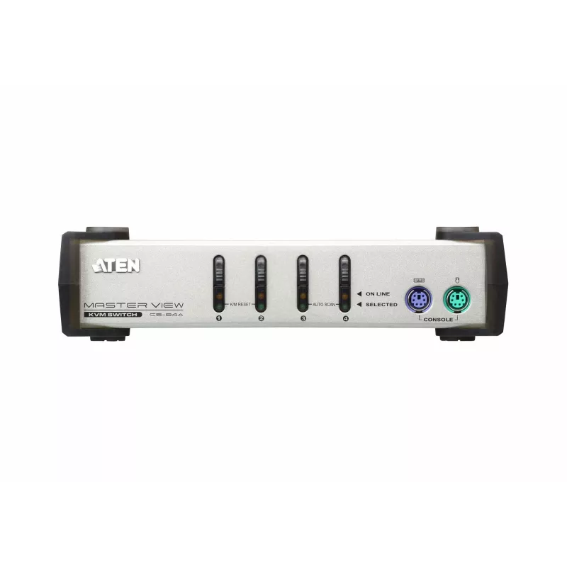 Διακόπτης KVM ATEN CS84A ασημί