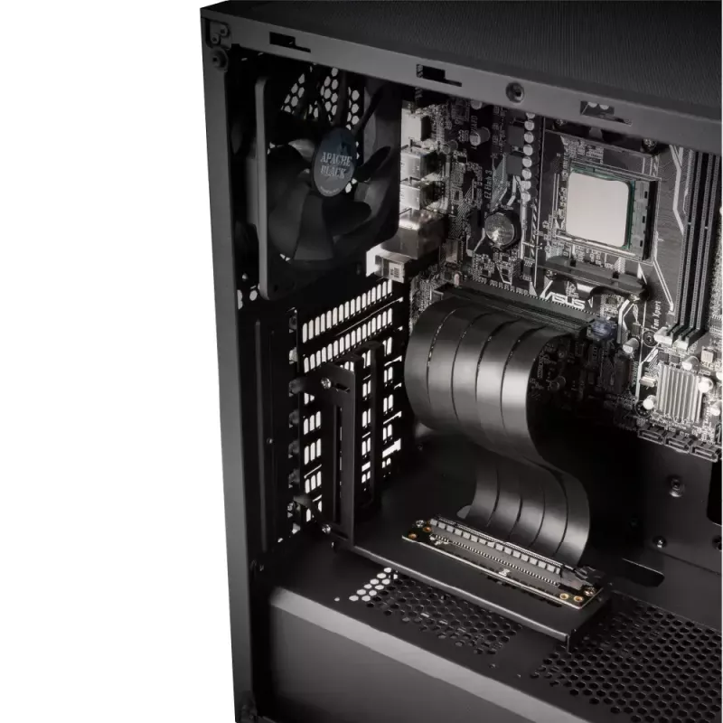 Κάθετη βάση GPU Akasa RISER μαύρο PRO