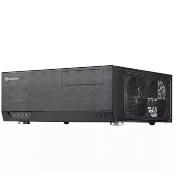 Κουτί PC Silverstone GD09B-C HTPC μαύρο