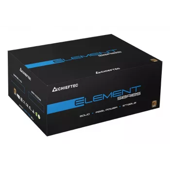 Chieftec ELP-700S τροφοδοτικό 700 W 20+4 pin ATX PS/2 μαύρο
