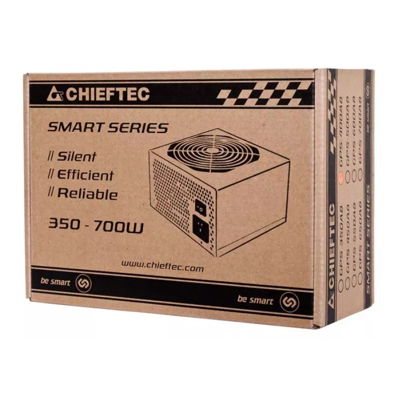 Chieftec GPS-650A8 τροφοδοτικό 650 W 20+4 pin ATX PS/2 μαύρο