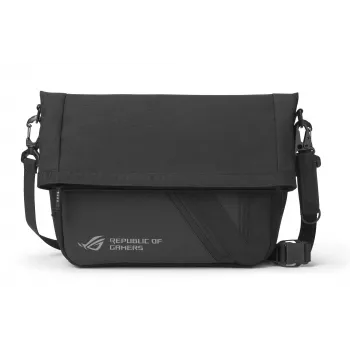 ASUS BC2000 ROG Archer Messenger 14 35,6 cm (14 ίντσες) τσάντα messenger μαύρη