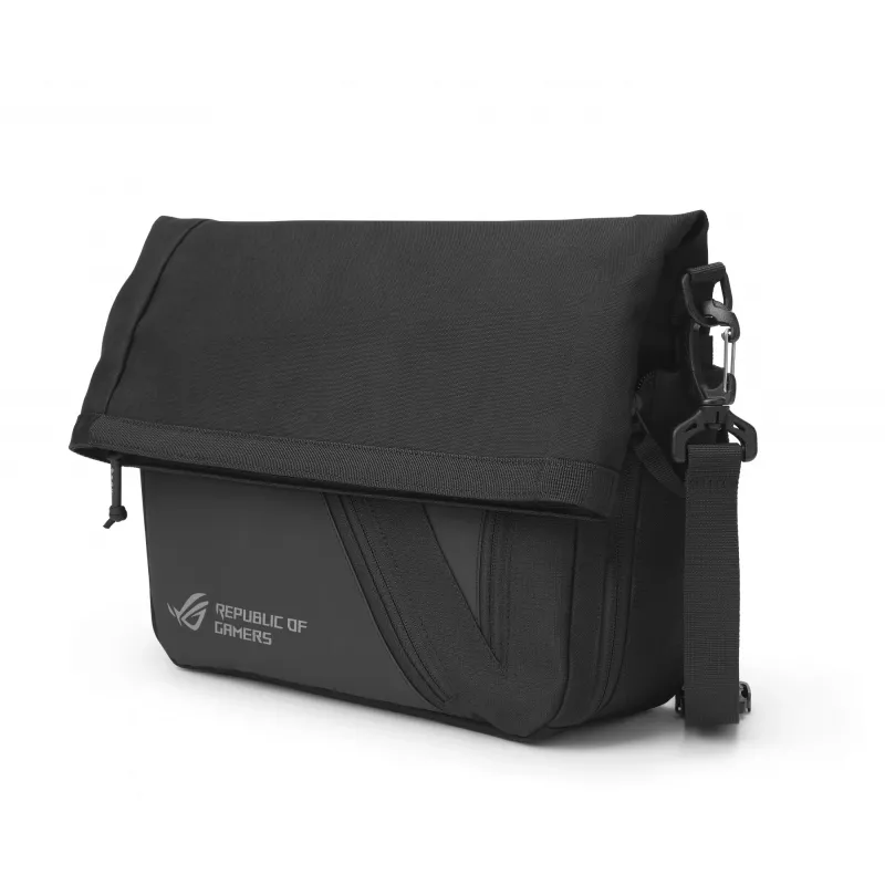 ASUS BC2000 ROG Archer Messenger 14 35,6 cm (14 ίντσες) τσάντα messenger μαύρη