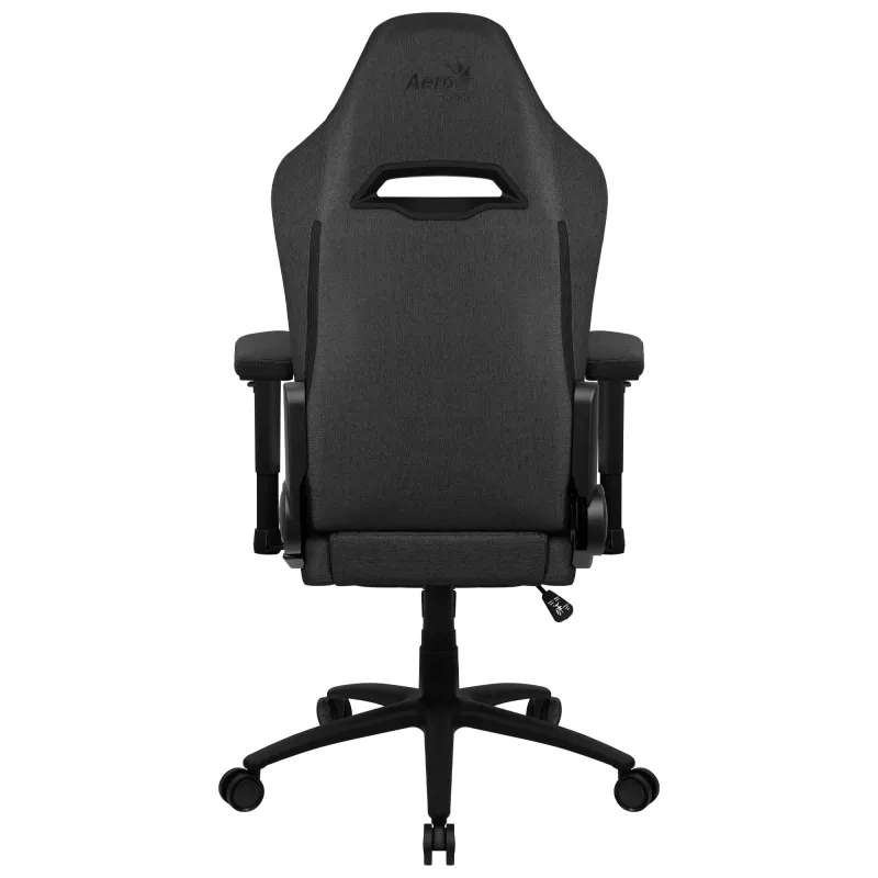Aerocool ROYALASHBK Premium εργονομική καρέκλα gaming με υποπόδιο Aeroweave τεχνολογία μαύρο