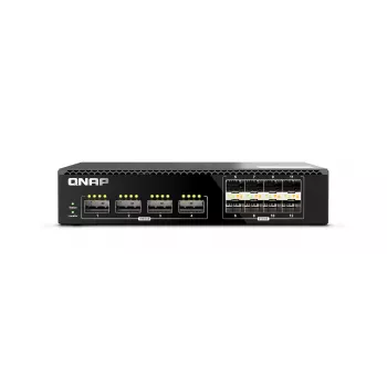 QNAP QSW-M7308R-4X διακόπτης δικτύου Managed L3 1U μαύρο