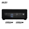 MSI Cubi N ADL-006DE Intel® N N200 4 GB DDR4-SDRAM 128 GB SSD Windows 11 Pro Mini PC μαύρο
