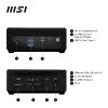 MSI Cubi N ADL-006DE Intel® N N200 4 GB DDR4-SDRAM 128 GB SSD Windows 11 Pro Mini PC μαύρο