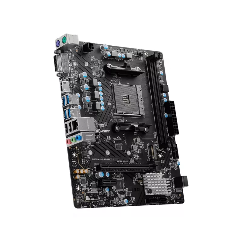 MSI B450M-A PRO MAX II μητρική AMD B450 Socket AM4 micro ATX