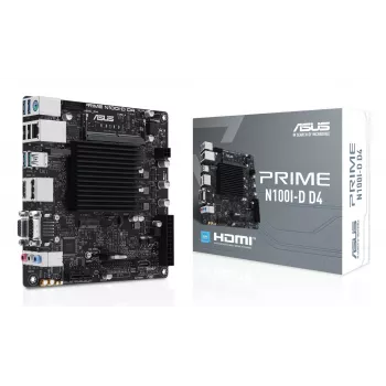 Μητρική πλακέτα ASUS PRIME N100I-D D4, Intel Chipsatz, NA Sockel, mini ITX