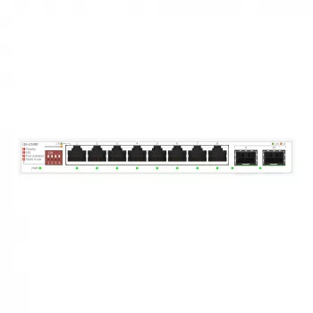 Unmanaged Ethernet Switch ASUS QG-U1080 — 8 × 2,5G θύρες RJ-45, MAC 16K, Λευκό, 12V