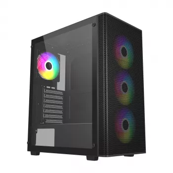 Κουτί FSP M220-BA Midi-Tower mATX, ATX μαύρο ARGB