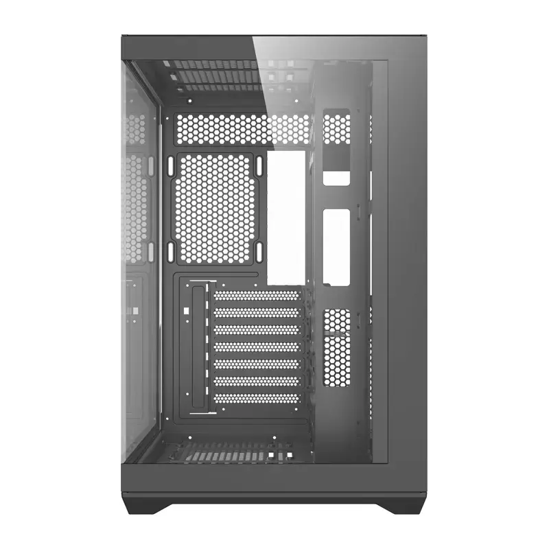 Κουτί υπολογιστή Darkflash C280 (μαύρο) – Mid-Tower συμβατό με ATX, μπροστινό πάνελ mesh