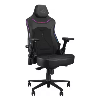 Καρέκλα gaming universal ASUS ROG Courser — επενδεδυμένο κάθισμα, μέγιστο βάρος 136 kg, κάθισμα 670×700 mm, ελάχιστο ύψος 140 cm, μαύρο
