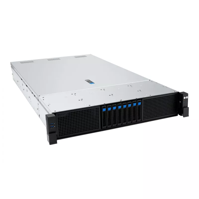 ASUS RS720A-E13-RS8U Socket SP5 Rack (2U) Μαύρο, Ασημί