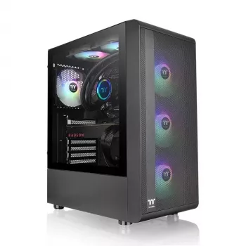Κουτί PC Thermaltake S200 TG ARGB Midi Tower Μαύρο