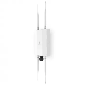 Wireless Access Point EnGenius Fit6 2×2 Outdoor — Dual-Band 2,4/5 GHz, 1774 Mbit/s, PoE, 2,5GbE LAN, 4 κεραίες, λευκό