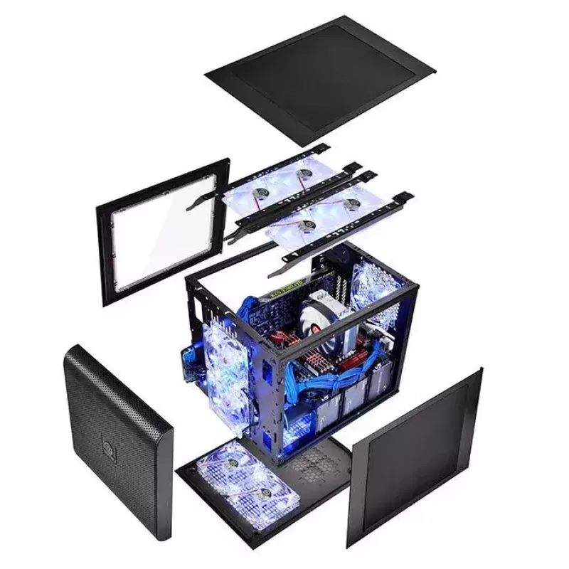 Κουτί PC Thermaltake Core V21 Cube Μαύρο