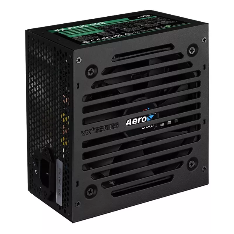 Aerocool VX PLUS 600 Τροφοδοτικό 600 W 20+4 pin ATX ATX Μαύρο