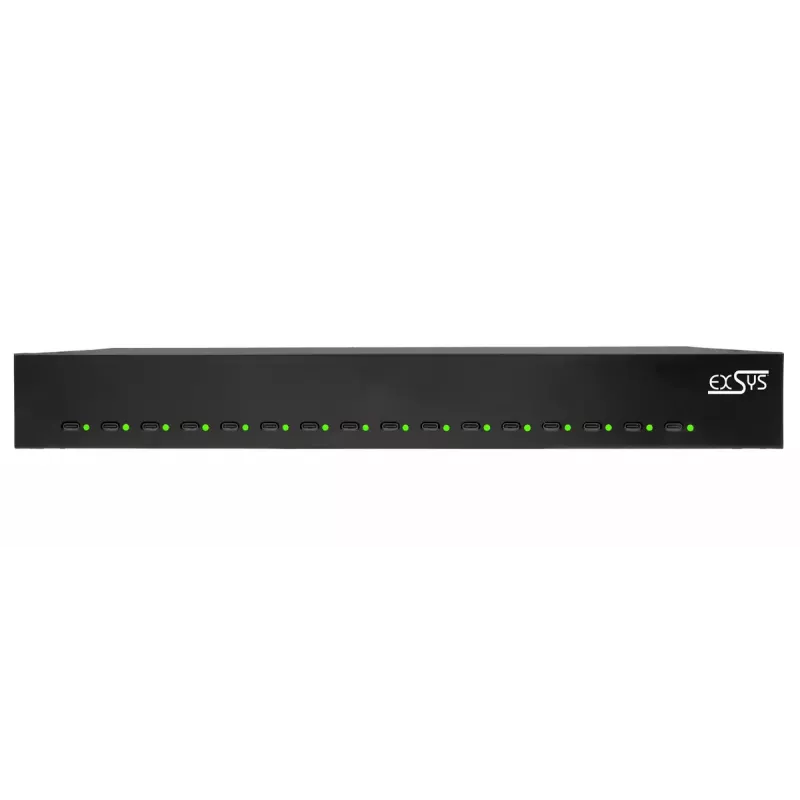 Φορτιστής για φορητές συσκευές EXSYS EX-11016 Universal Μαύρο AC γρήγορη φόρτιση
