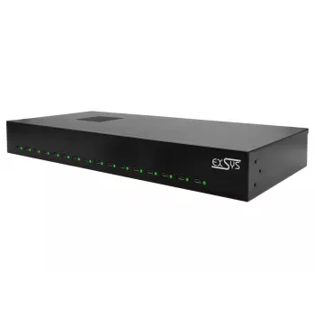 Φορτιστής για φορητές συσκευές EXSYS EX-11016 Universal Μαύρο AC γρήγορη φόρτιση
