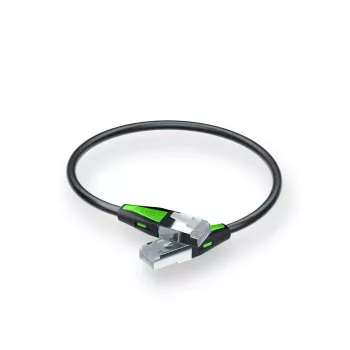Καλώδιο δικτύου Zyxel ACCESSORY-ZZ0109F Cat6a RJ-45–RJ-45 Μαύρο 0,18 m