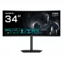 GIGABYTE GS34WQCA 34 ίντσες WQHD Curved Gaming Monitor - 3440 x 1440, 1500R, 120 Hz, 1 ms, 300 cd/m², FreeSync Premium, HDR Ready, HDMI 2.0, DisplayPort 1.4