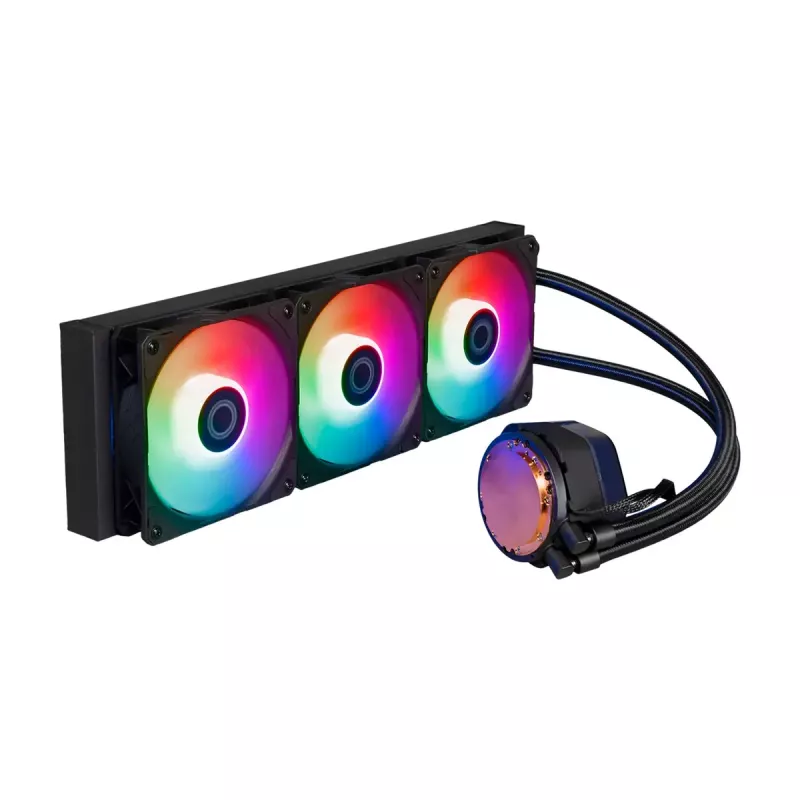 Σετ υδρόψυξης Cooler Master MasterLiquid 360 ATMOS 12 cm Μαύρο