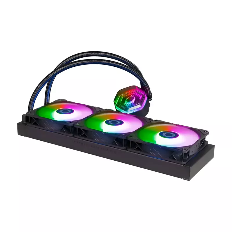 Σετ υδρόψυξης Cooler Master MasterLiquid 360 ATMOS 12 cm Μαύρο