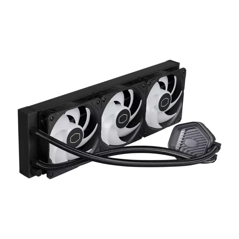 Σετ υδρόψυξης Cooler Master MasterLiquid 360 ATMOS 12 cm Μαύρο