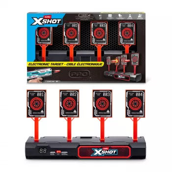 ZURU XSHOT Ηλεκτρονικός στόχος, στόχος, 8 ετών, AA, Μαύρο