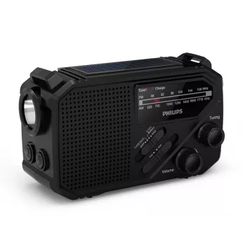Φορητό ραδιόφωνο Philips TAR1609/00 αναλογικό και ψηφιακό AM FM μαύρο