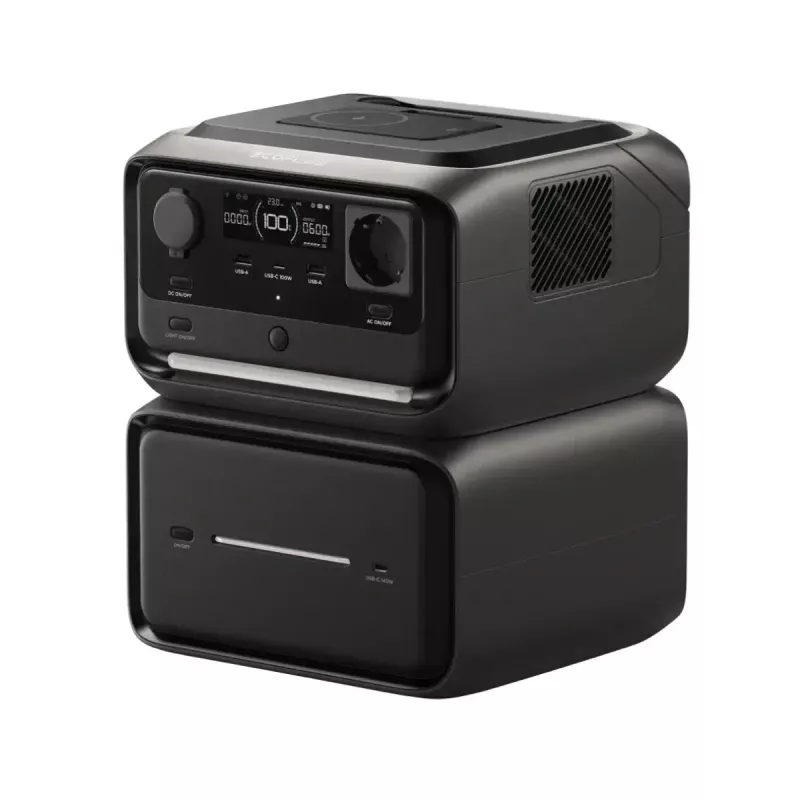 Φορητή Μπαταρία EcoFlow RIVER 3 MAX PLUS Wireless, 858Wh