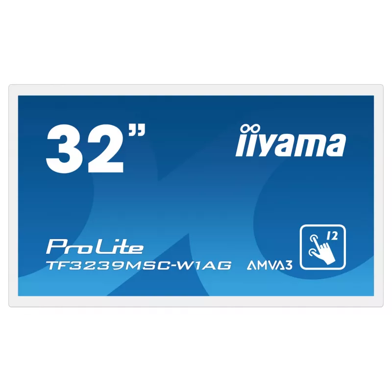 Οθόνη iiyama ProLite TF3239MSC-W1AG 31,5 ίντσες (80 cm) Full HD 1920x1080 LED Touchscreen AMVA3 λευκό